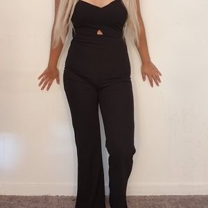 Mind code black jumpsuit